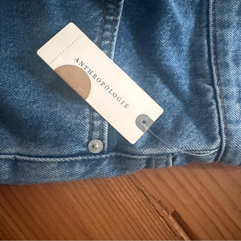 Frame high rise wide leg cuff jeans. Brand new with tags from Anthropologie. - Picture 2 of 7